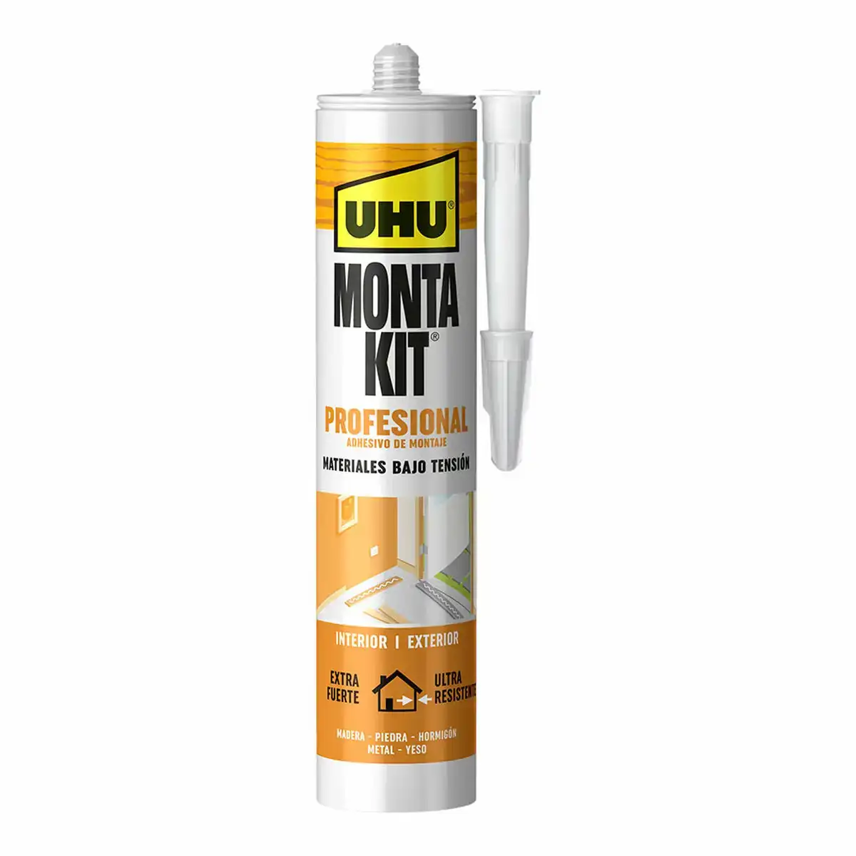 Scellant adhesif uhu 6310640 montakit professionnel blanc 350 g_5014. DIAYTAR COTE D'IVOIRE - Où la Mode et le Confort se Rencontrent. Plongez dans notre univers de produits et trouvez des articles qui vous habillent avec style et aisance.