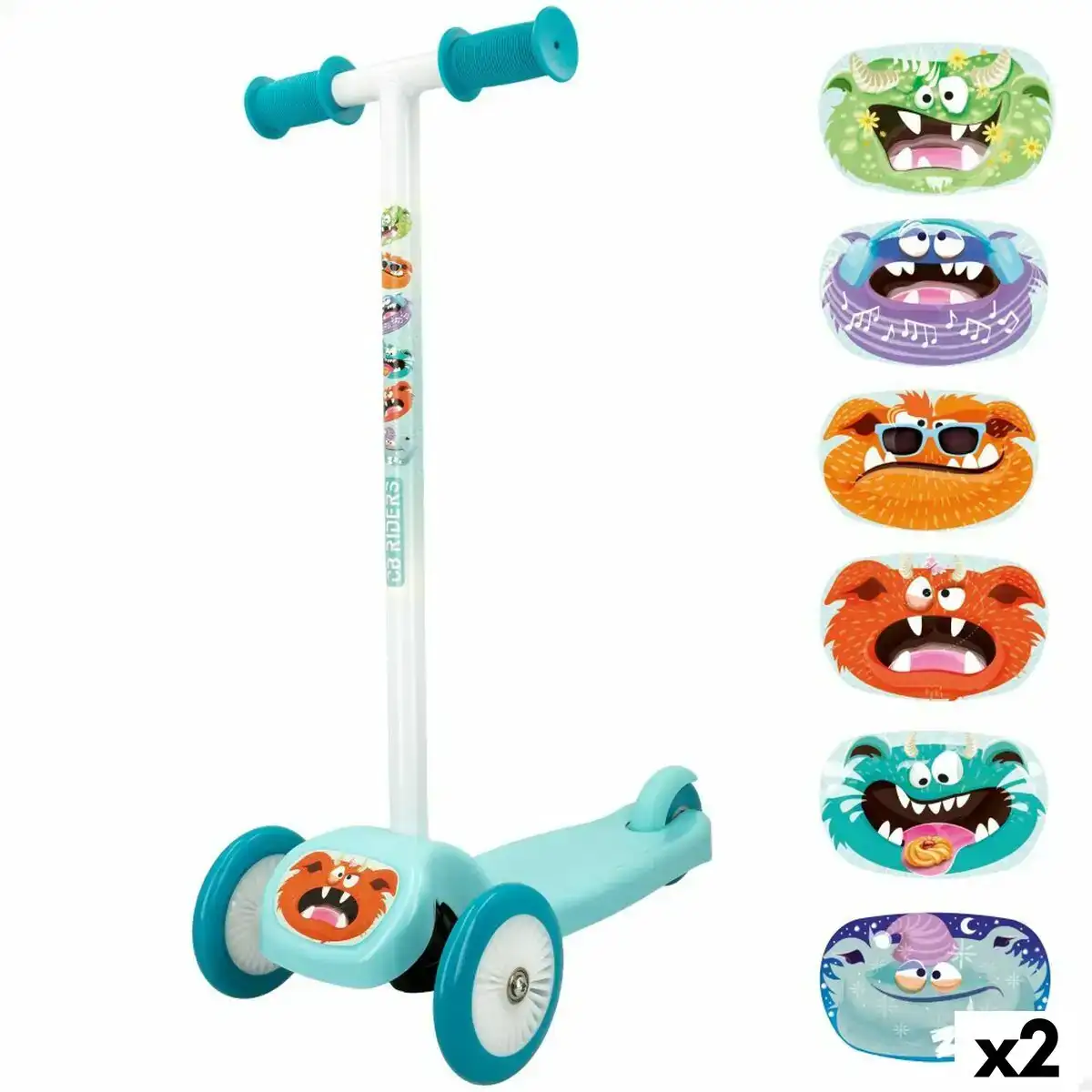Scooter colorbaby monsters 2 unites_2741. Plongez dans l'Univers de DIAYTAR COTE D'IVOIRE - Où la Qualité et la Diversité se rencontrent. Parcourez nos rayons virtuels pour trouver des produits répondant à tous les besoins, du confort de votre foyer.