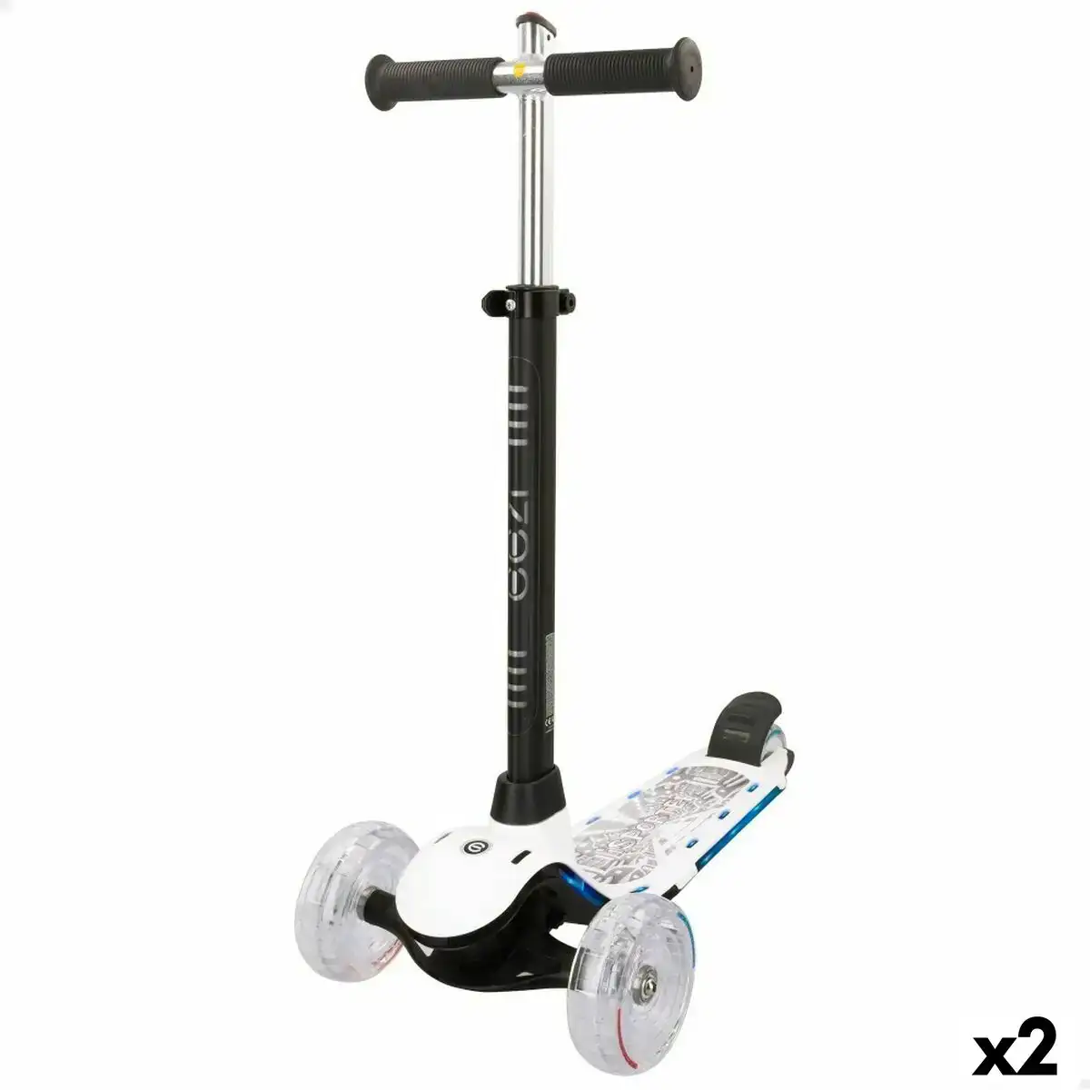 Scooter eezi 2 unites_7887. DIAYTAR COTE D'IVOIRE - Où Choisir est un Acte d'Amour pour le Côte d'Ivoire. Explorez notre boutique en ligne et choisissez des articles qui célèbrent la culture et l'artisanat du pays.
