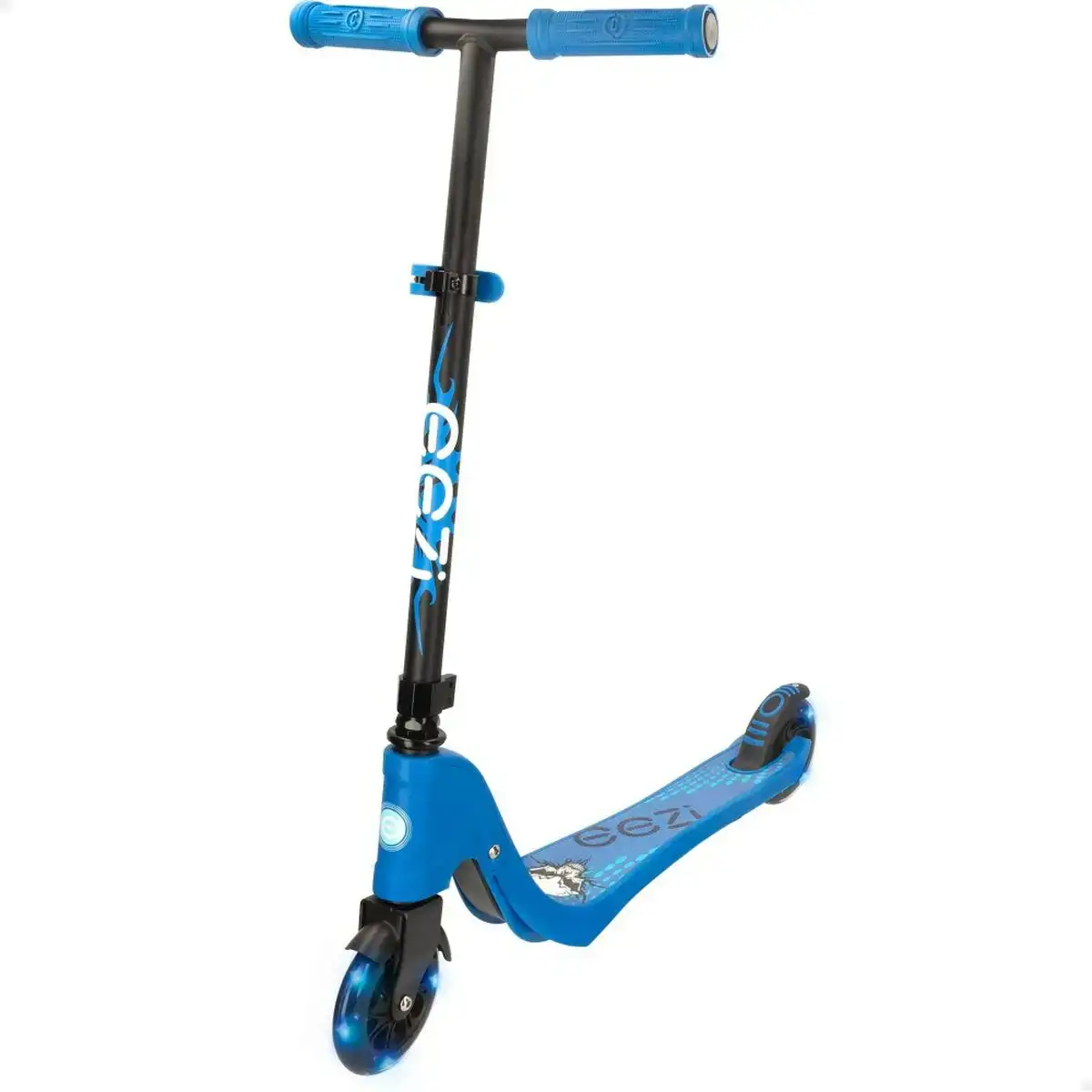 Scooter eezi bleu lumieres led_9721. DIAYTAR COTE D'IVOIRE - Où Choisir Devient un Plaisir. Découvrez notre boutique en ligne et choisissez parmi une variété de produits qui satisferont tous vos besoins.