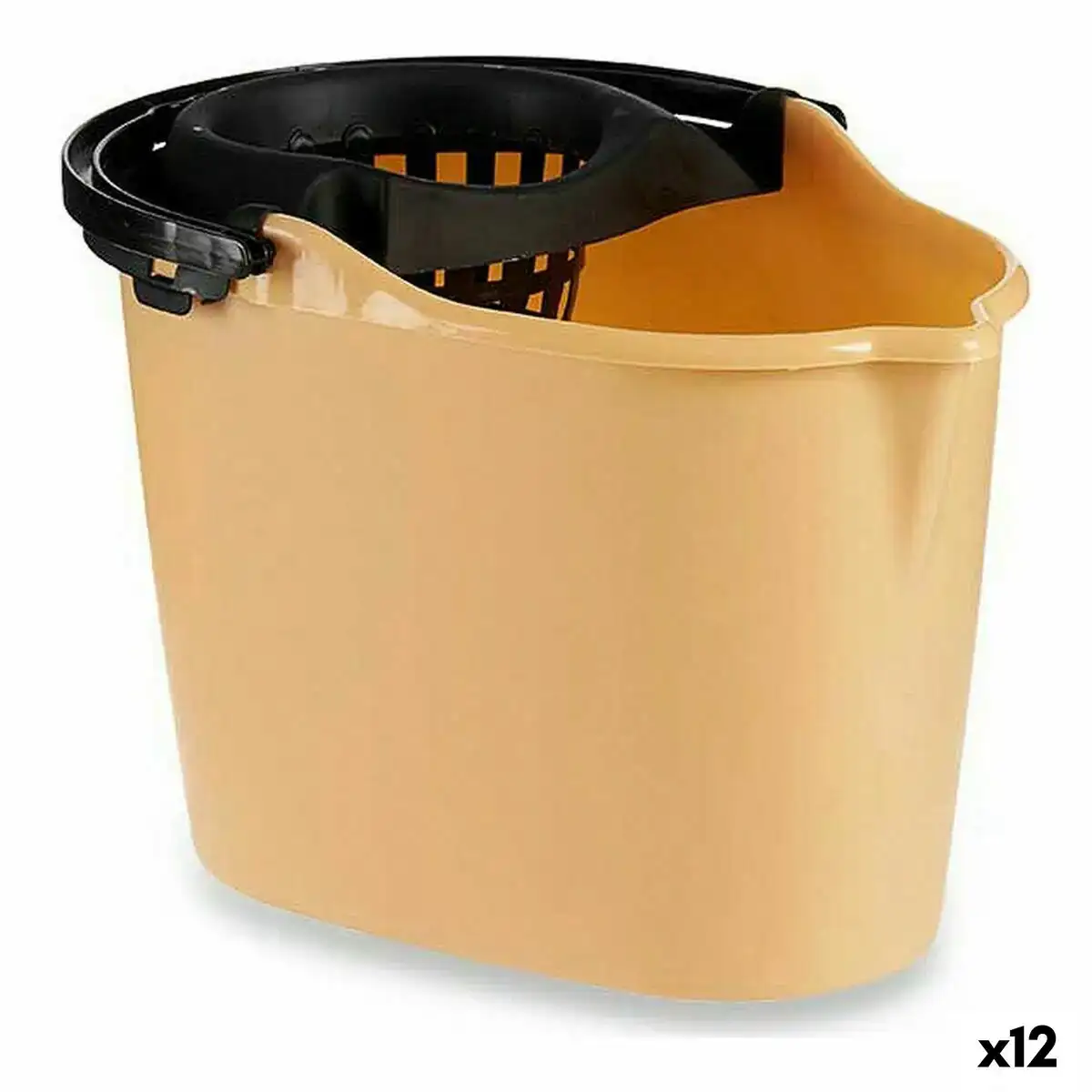 Seau de lavage noir beige polypropylene 15 l _1927. Entrez dans DIAYTAR COTE D'IVOIRE - Où Chaque Détail Compte. Explorez notre boutique en ligne pour trouver des produits de haute qualité, soigneusement choisis pour répondre à vos besoins et vos désirs.