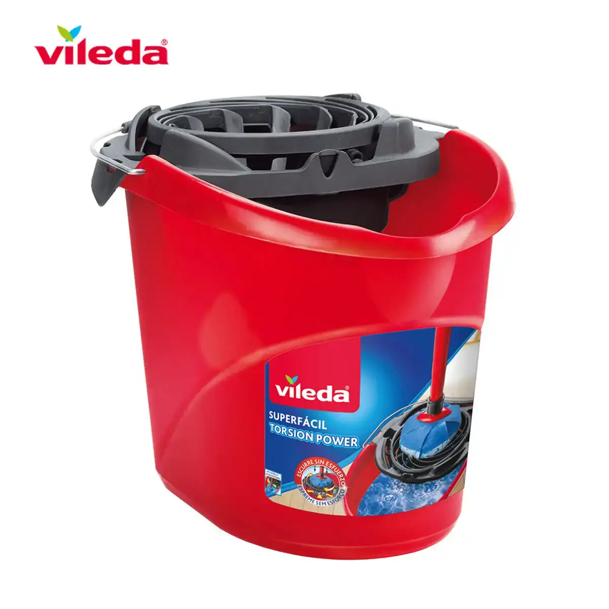 Seau de lavage vileda rouge 10 l _8673. DIAYTAR COTE D'IVOIRE - Votre Compagnon Shopping, Votre Style Unique. Explorez notre boutique en ligne pour dénicher des trésors qui expriment qui vous êtes, de la mode à la maison.