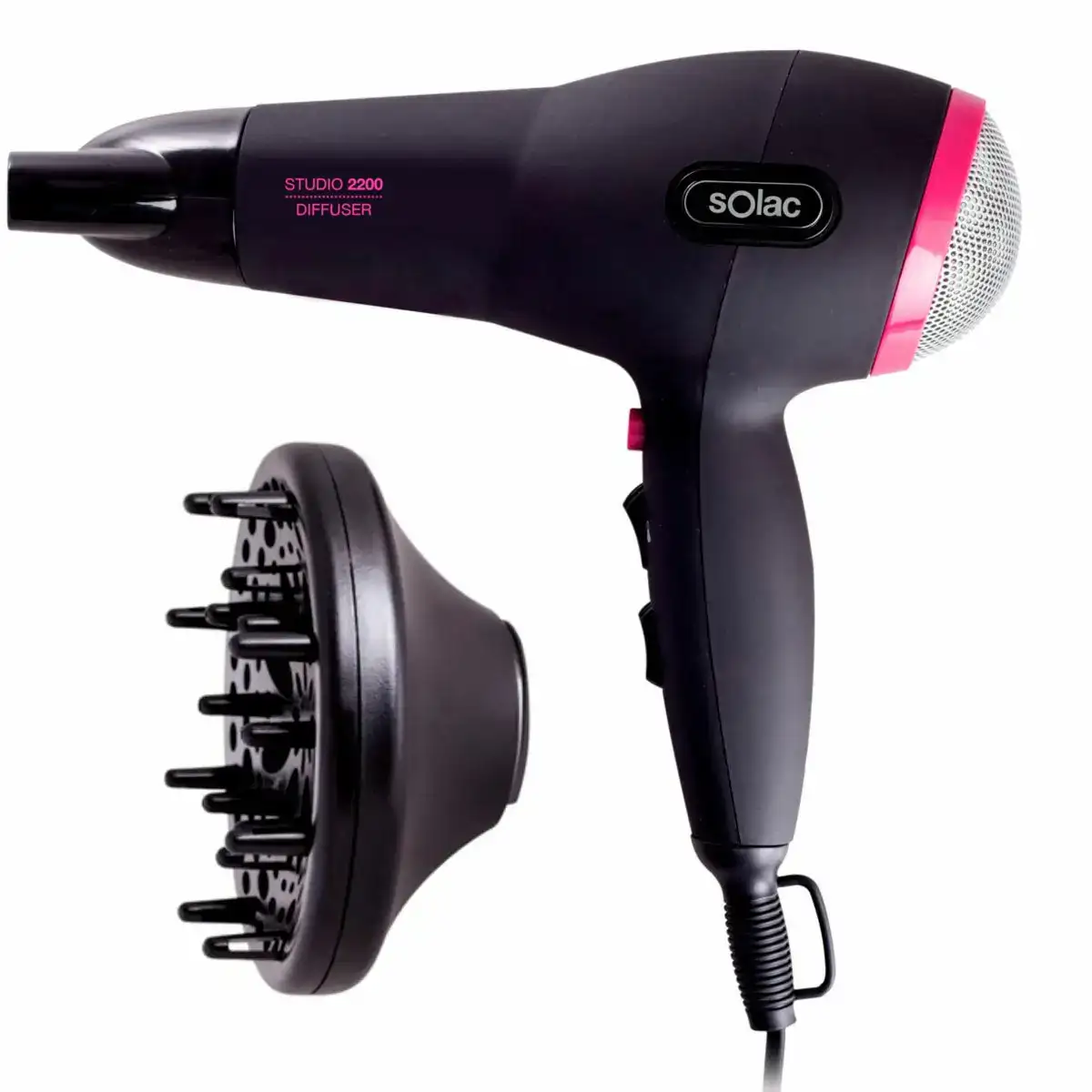 Seche cheveux solac sh7082 2200w noir 2200 w_4462. DIAYTAR COTE D'IVOIRE - Là où Choisir est un Acte d'Amour pour le Côte d'Ivoire. Explorez notre gamme et choisissez des produits qui célèbrent la culture et l'artisanat du pays.