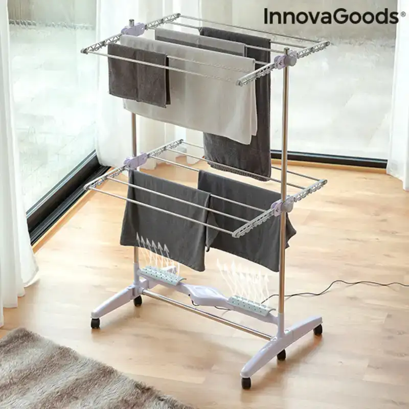 Sechoir electrique pliable avec flux d air breazy innovagoods ig815349 aluminium metal blanc reconditionne a _9237. DIAYTAR COTE D'IVOIRE - Votre Source d'Inspiration Shopping. Parcourez nos rayons et trouvez des articles qui vous inspirent, que ce soit pour votre style, votre maison ou votre vie quotidienne.
