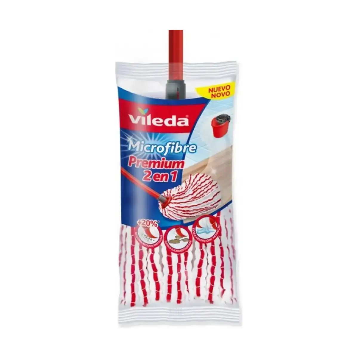 Serpilliere en microfibre vileda blanc de sol_7211. DIAYTAR COTE D'IVOIRE - Où Chaque Produit a sa Place. Parcourez notre catalogue et choisissez des articles qui s'intègrent parfaitement à votre style et à votre espace.