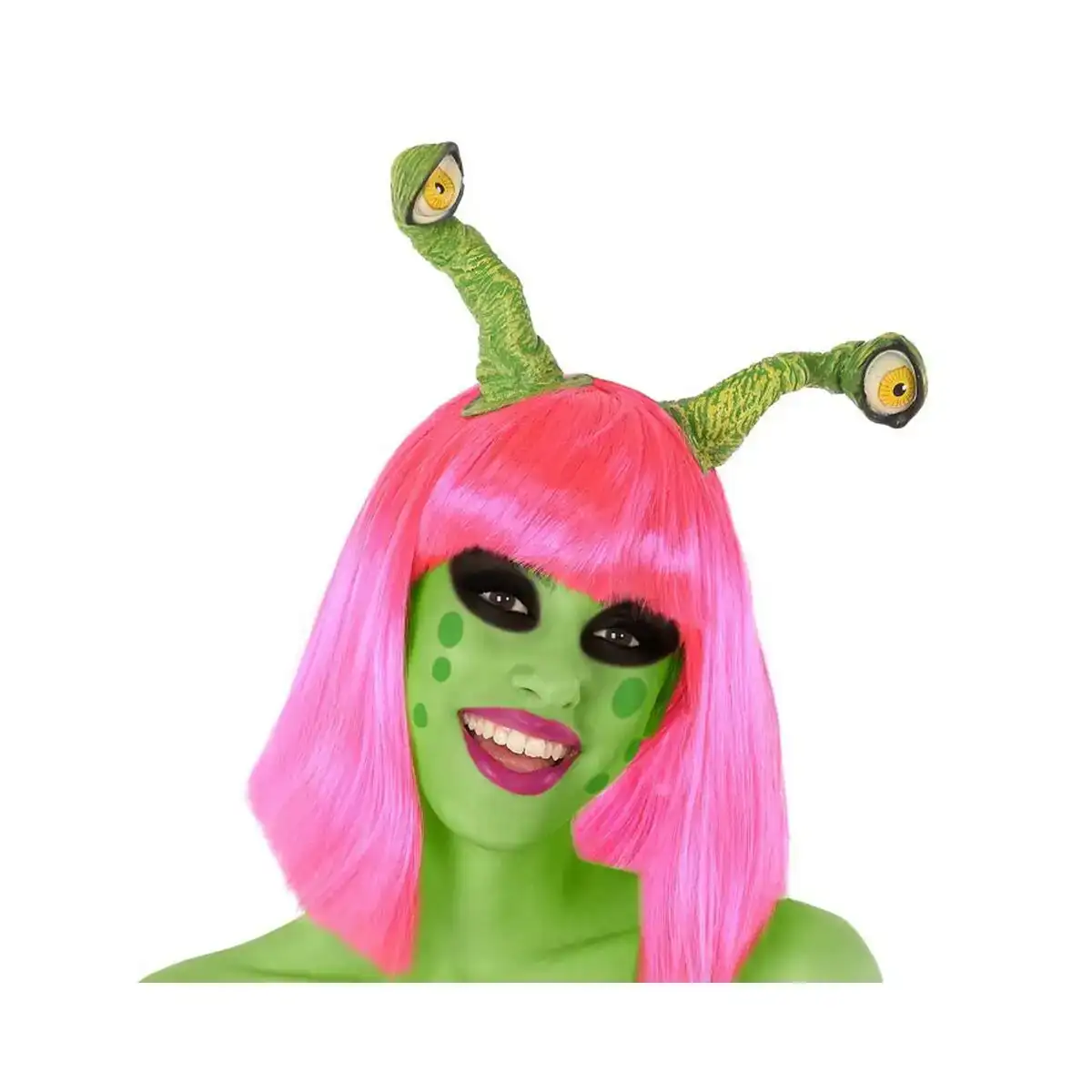 Serre tete alien vert_1854. DIAYTAR COTE D'IVOIRE - Là où le Shopping Devient une Expérience. Naviguez à travers notre catalogue diversifié et découvrez des produits qui ajoutent de la couleur et de la passion à votre vie.
