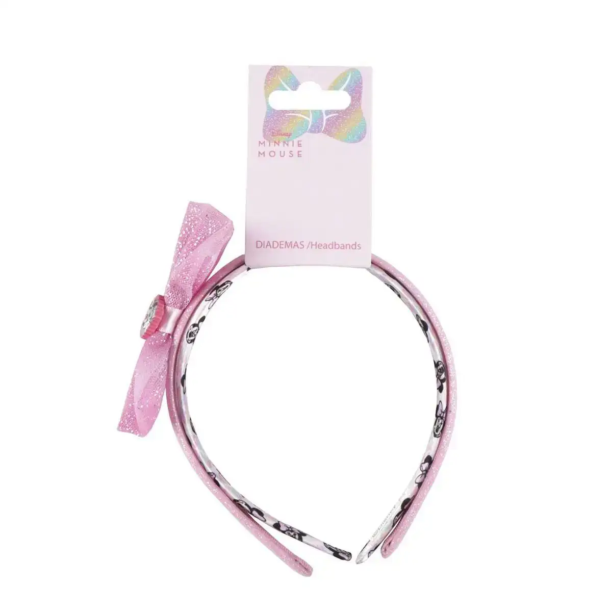 Serre tete minnie mouse rose 2 pieces_8173. DIAYTAR COTE D'IVOIRE - L'Art de Vivre le Shopping Authentique. Découvrez notre boutique en ligne et trouvez des produits qui célèbrent la culture et l'héritage du Côte d'Ivoire.