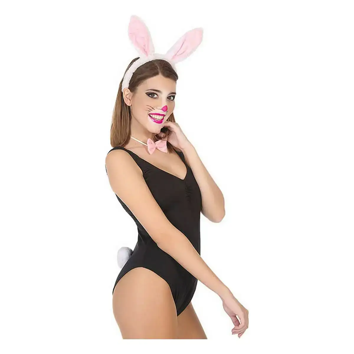 Serre tete rose lapin noeud papillon pompon_1504. Entrez dans le Monde de DIAYTAR COTE D'IVOIRE - Où Chaque Produit Raconte une Histoire Unique. Explorez notre sélection et laissez-vous transporter par des récits à travers les articles que vous choisissez.