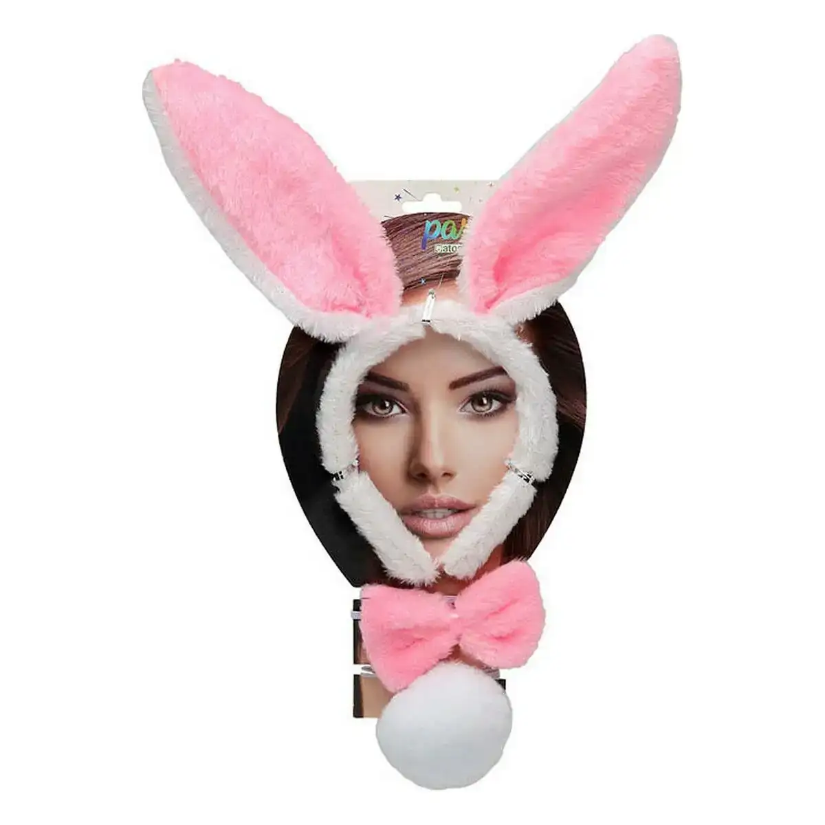 Serre tete rose lapin noeud papillon pompon_6007. DIAYTAR COTE D'IVOIRE - Votre Passage vers le Raffinement. Plongez dans notre univers de produits exquis et choisissez des articles qui ajoutent une touche de sophistication à votre vie.