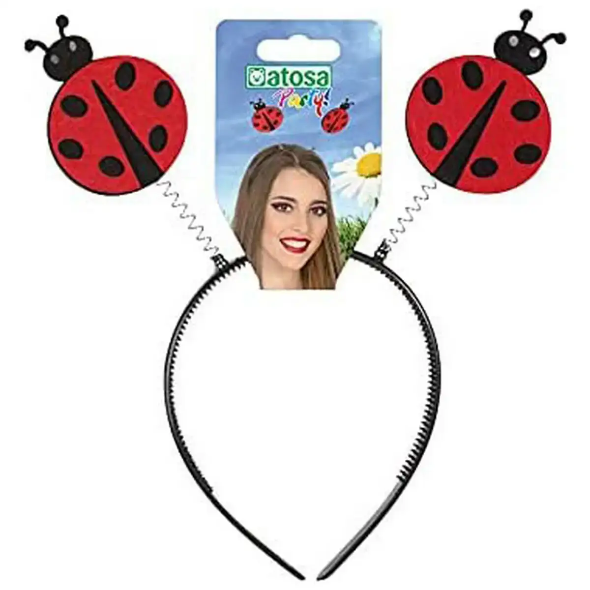 Serre tete rouge noir coccinelle rouge_8883. DIAYTAR COTE D'IVOIRE - Votre Passage Vers l'Excellence Shopping. Découvrez un catalogue en ligne qui offre une expérience d'achat exceptionnelle, avec des produits soigneusement sélectionnés pour satisfaire tous les goûts.