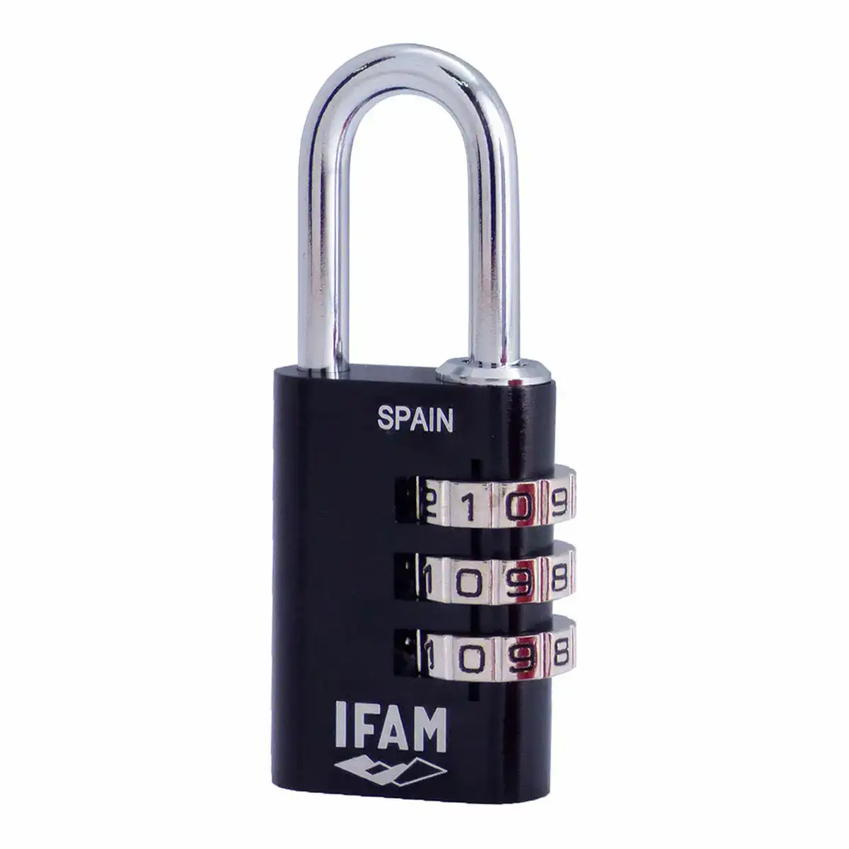 Serrure a combinaison ifam combi30 noir aluminium acier chrome 3 cm _9403. DIAYTAR COTE D'IVOIRE - Là où Choisir est un Acte d'Amour pour le Côte d'Ivoire. Explorez notre gamme et choisissez des produits qui célèbrent la culture et l'artisanat du pays.