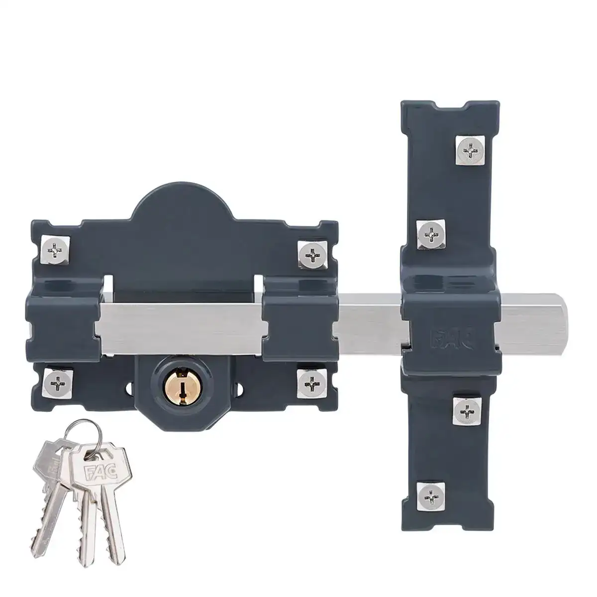 Serrure de securite fac 101 l 105 b acier gris fonce 70 mm 105 mm_6513. DIAYTAR COTE D'IVOIRE - L'Art de Vivre le Shopping Éthique. Parcourez notre gamme et choisissez des produits qui reflètent notre engagement envers des pratiques durables.