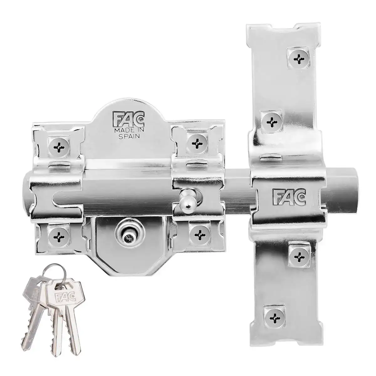 Serrure de securite fac 301 r 80 nickel acier 50 mm 80 mm_2403. DIAYTAR COTE D'IVOIRE - Où Chaque Détail Compte. Naviguez à travers notre gamme variée et choisissez des articles qui ajoutent une touche spéciale à votre quotidien, toujours avec qualité et style.