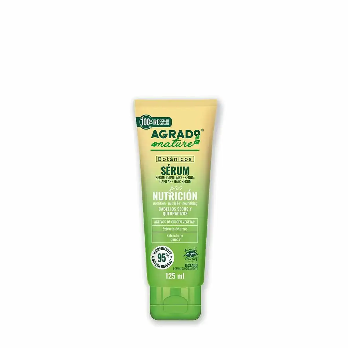 Serum pour cheveux agrado nutricion 125 ml _7685. DIAYTAR COTE D'IVOIRE - Où Choisir Devient un Acte de Découverte. Découvrez notre gamme et choisissez des produits qui éveillent votre curiosité et élargissent vos horizons.