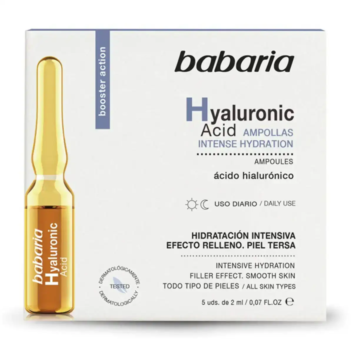 Serum visage babaria hyaluronic acid ampoules 2 ml _6078. DIAYTAR COTE D'IVOIRE - Où Chaque Achat Raconte une Histoire. Parcourez notre boutique en ligne pour trouver des articles qui évoquent le savoir-faire et la tradition du Côte d'Ivoire.
