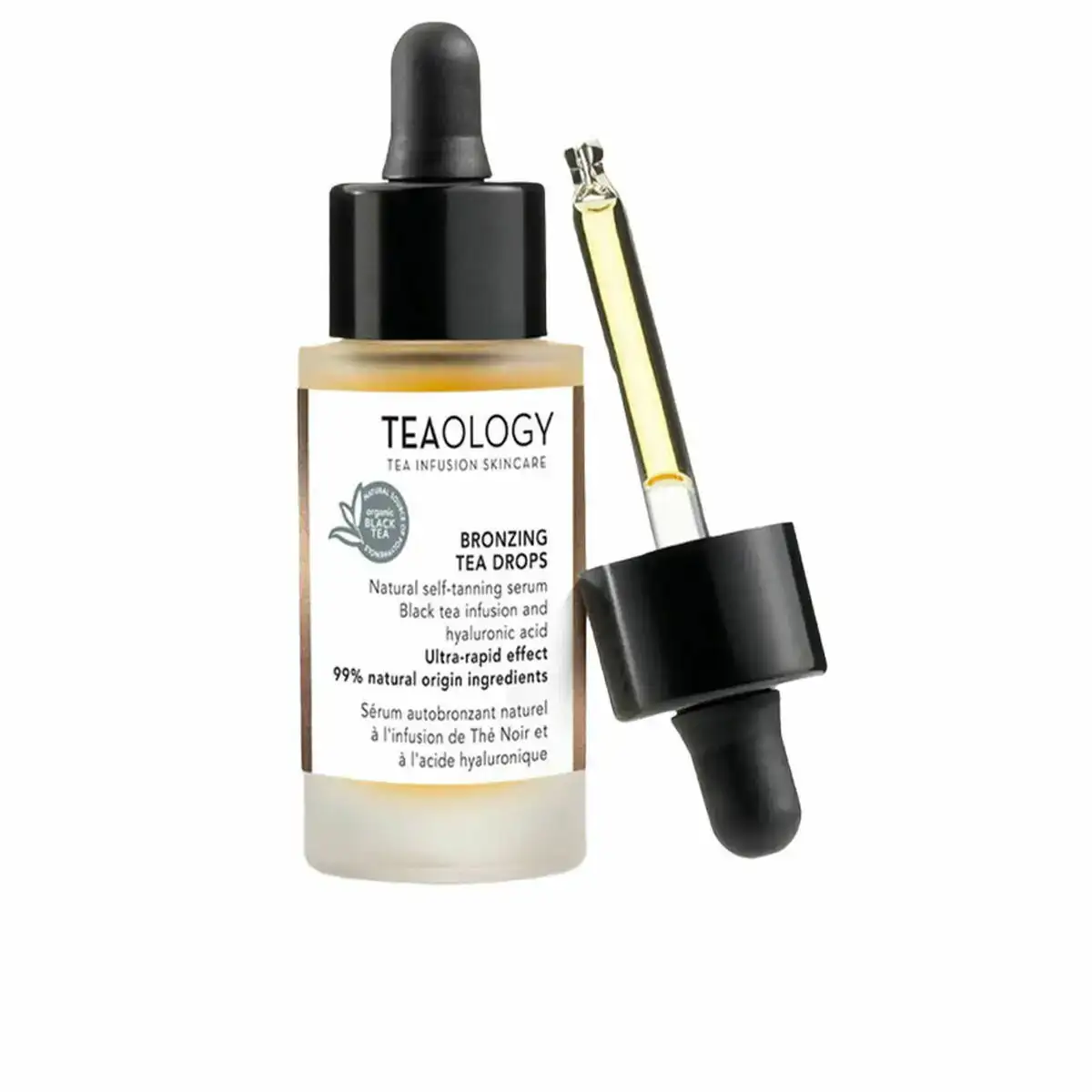 Serum visage teaology bronzant the noir 30 ml _4642. DIAYTAR COTE D'IVOIRE - Votre Portail vers l'Extraordinaire. Parcourez nos collections et découvrez des produits qui vous emmènent au-delà de l'ordinaire, créant une expérience de shopping mémorable.