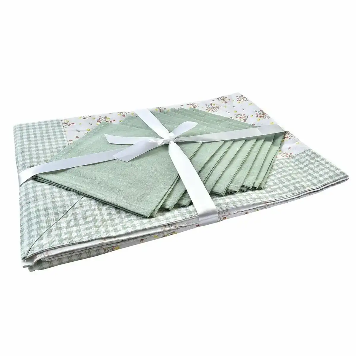 Service de linge de table dkd home decor fleurs 150 x 250 x 0 5 cm vert_9074. DIAYTAR COTE D'IVOIRE - Où l'Élégance Rencontre l'Authenticité. Naviguez à travers notre boutique en ligne et choisissez des produits qui incarnent le style et la tradition du Côte d'Ivoire.