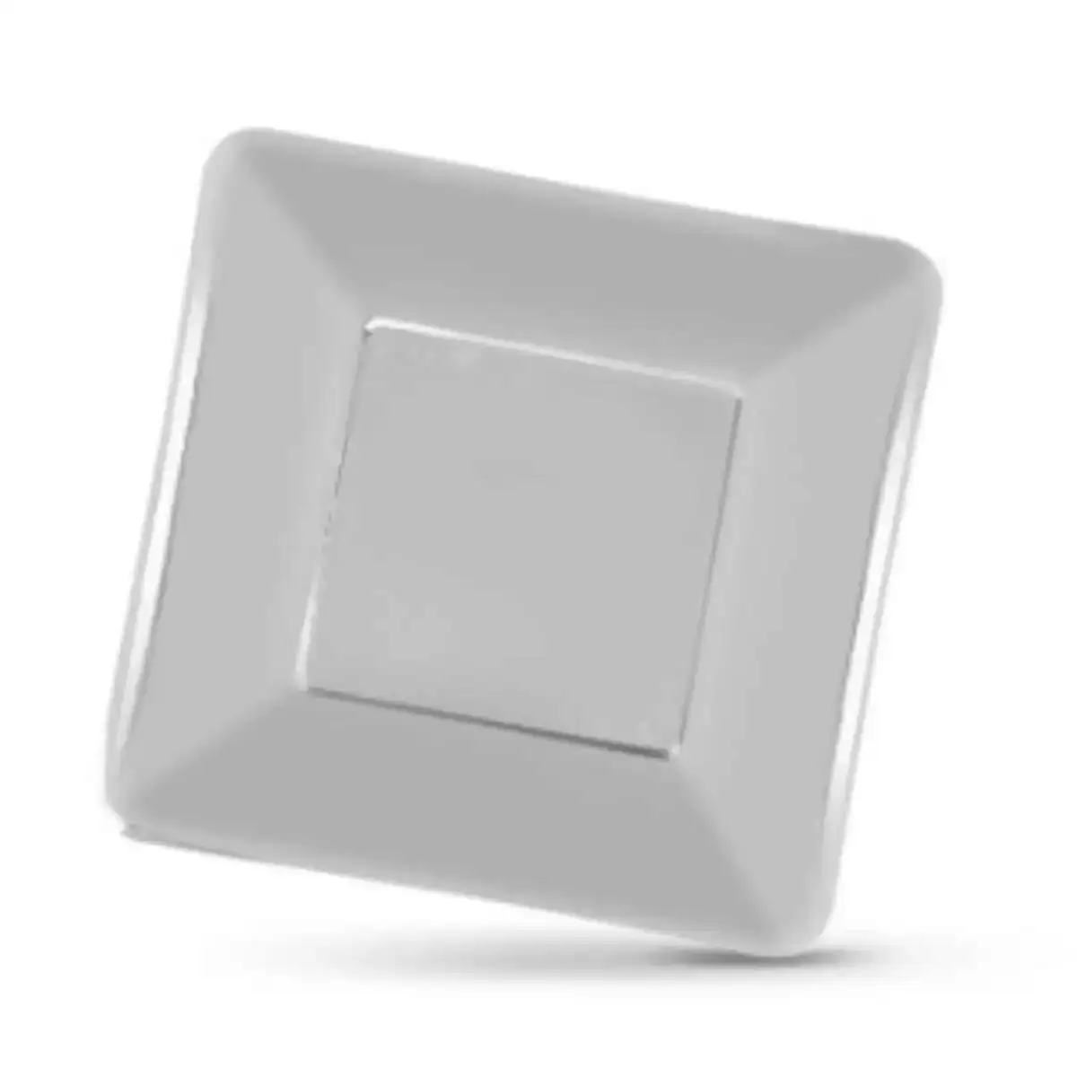 Service de vaisselle algon carre argente carton produits a usage unique 19 x 19 x 1 cm 12 unites_4968. DIAYTAR COTE D'IVOIRE - Où Choisir est un Acte d'Amour pour le Côte d'Ivoire. Explorez notre boutique en ligne et choisissez des articles qui célèbrent la culture et l'artisanat du pays.