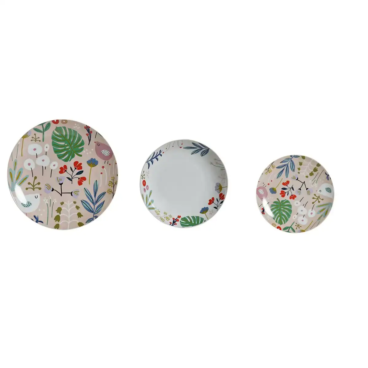 Service de vaisselle dkd home decor multicouleur fleurs porcelaine 18 pcs _9922. Bienvenue chez DIAYTAR COTE D'IVOIRE - Où Chaque Objet a son Histoire. Découvrez notre sélection méticuleuse et choisissez des articles qui racontent l'âme du Côte d'Ivoire.