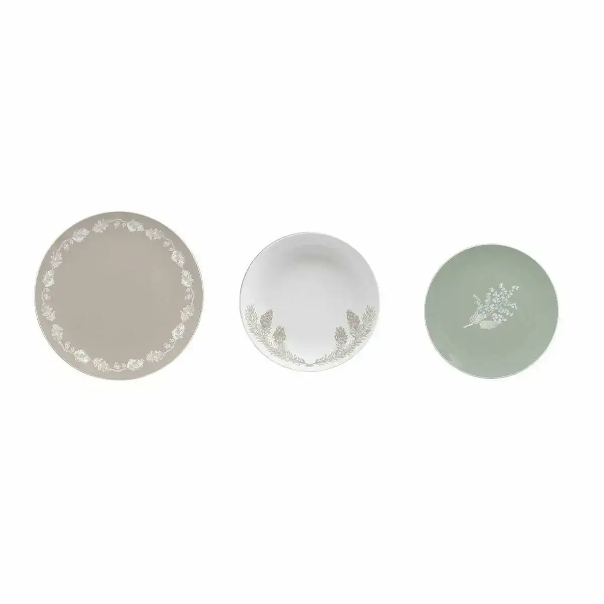 Service de vaisselle dkd home decor porcelaine 18 pieces 27 x 27 x 3 cm_9786. DIAYTAR COTE D'IVOIRE - L'Art de Choisir, l'Art de Vivre. Explorez notre univers de produits soigneusement sélectionnés pour vous offrir une expérience shopping riche et gratifiante.