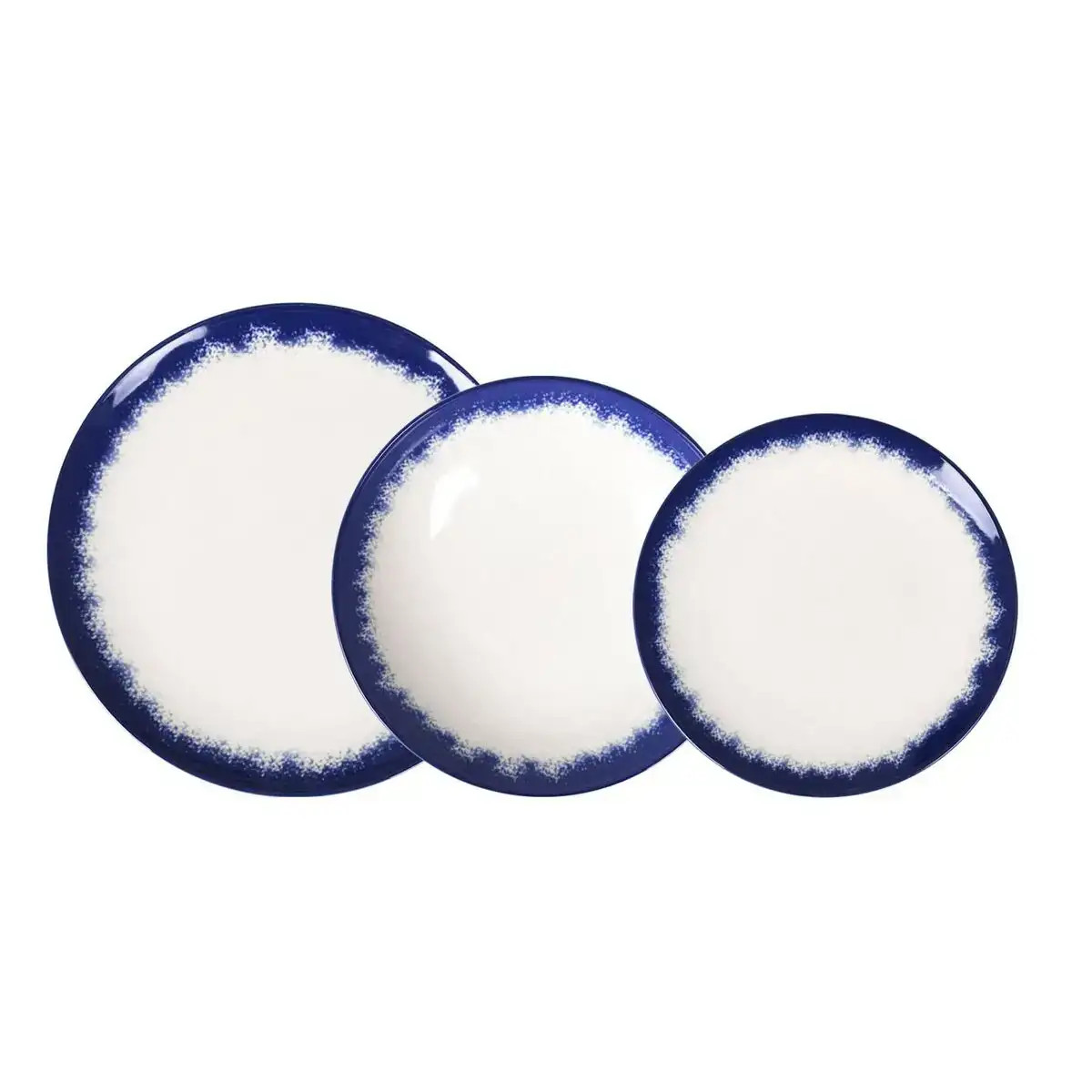 Service de vaisselle la mediterranea santorini 12 pieces_2753. Bienvenue sur DIAYTAR COTE D'IVOIRE - Où Chaque Produit a son Histoire. Découvrez notre sélection unique et choisissez des articles qui racontent la richesse culturelle et artistique du Côte d'Ivoire.