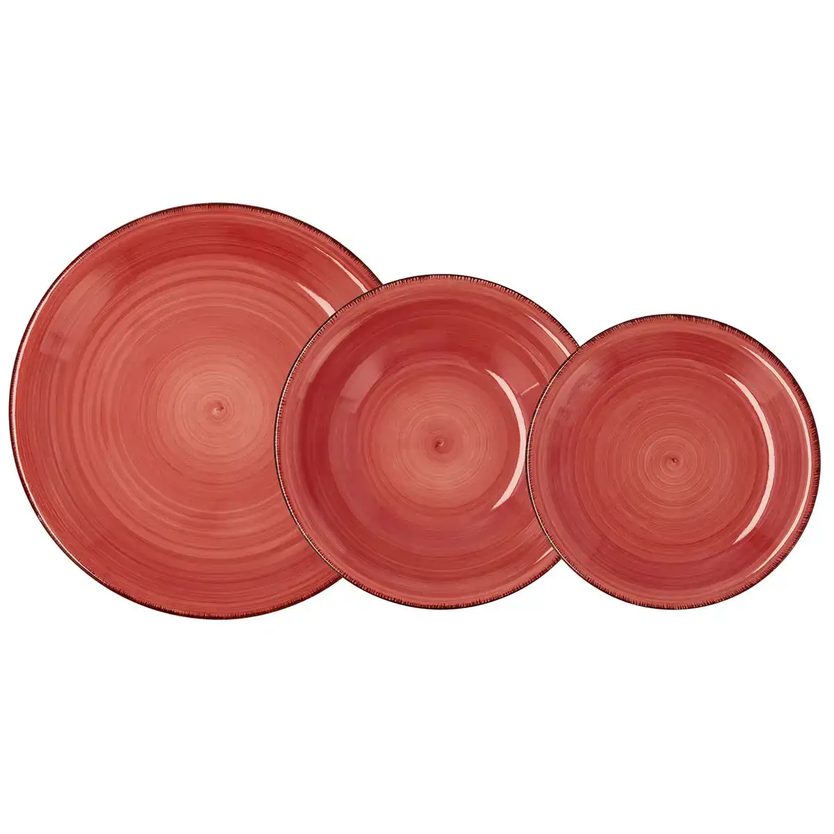 Service de vaisselle quid vita 18 pieces ceramique rouge_6804. DIAYTAR COTE D'IVOIRE - Où le Shopping est un Plaisir Engagé. Parcourez notre catalogue et choisissez des produits qui respectent vos valeurs et vos attentes.