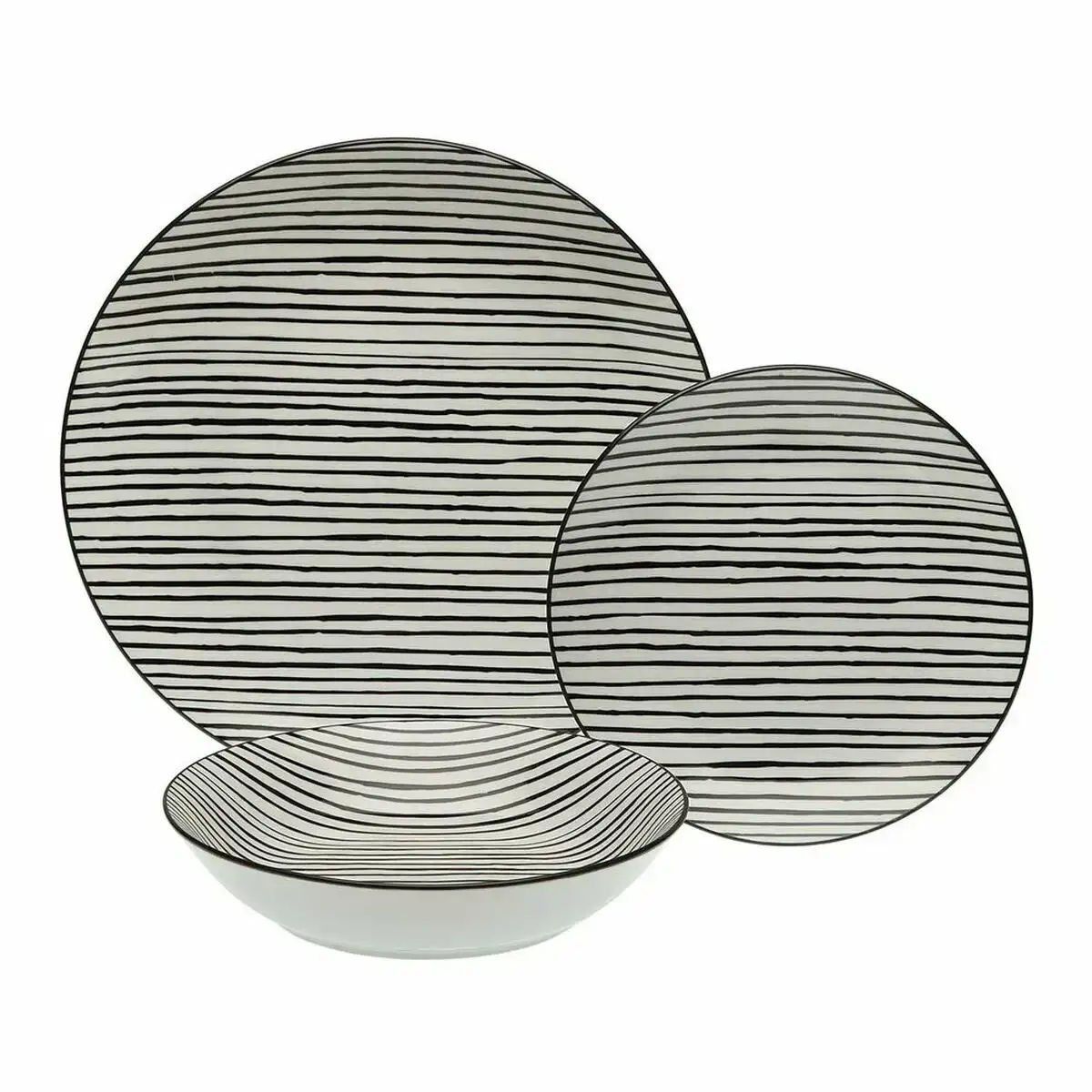Service de vaisselle versa black line porcelaine 18 pieces 18 pcs _9780. DIAYTAR COTE D'IVOIRE - Où Chaque Détail Fait la Différence. Parcourez notre sélection soignée et choisissez des articles qui rehaussent votre quotidien, du fonctionnel à l'esthétique.