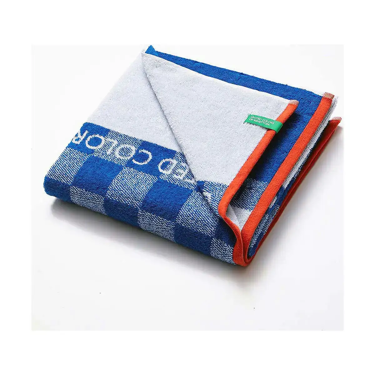 Serviette de plage benetton be146 140 x 170 cm bleu_7272. Bienvenue chez DIAYTAR COTE D'IVOIRE - Où le Shopping Devient un Plaisir. Découvrez notre boutique en ligne et trouvez des trésors qui égaieront chaque jour de votre vie.