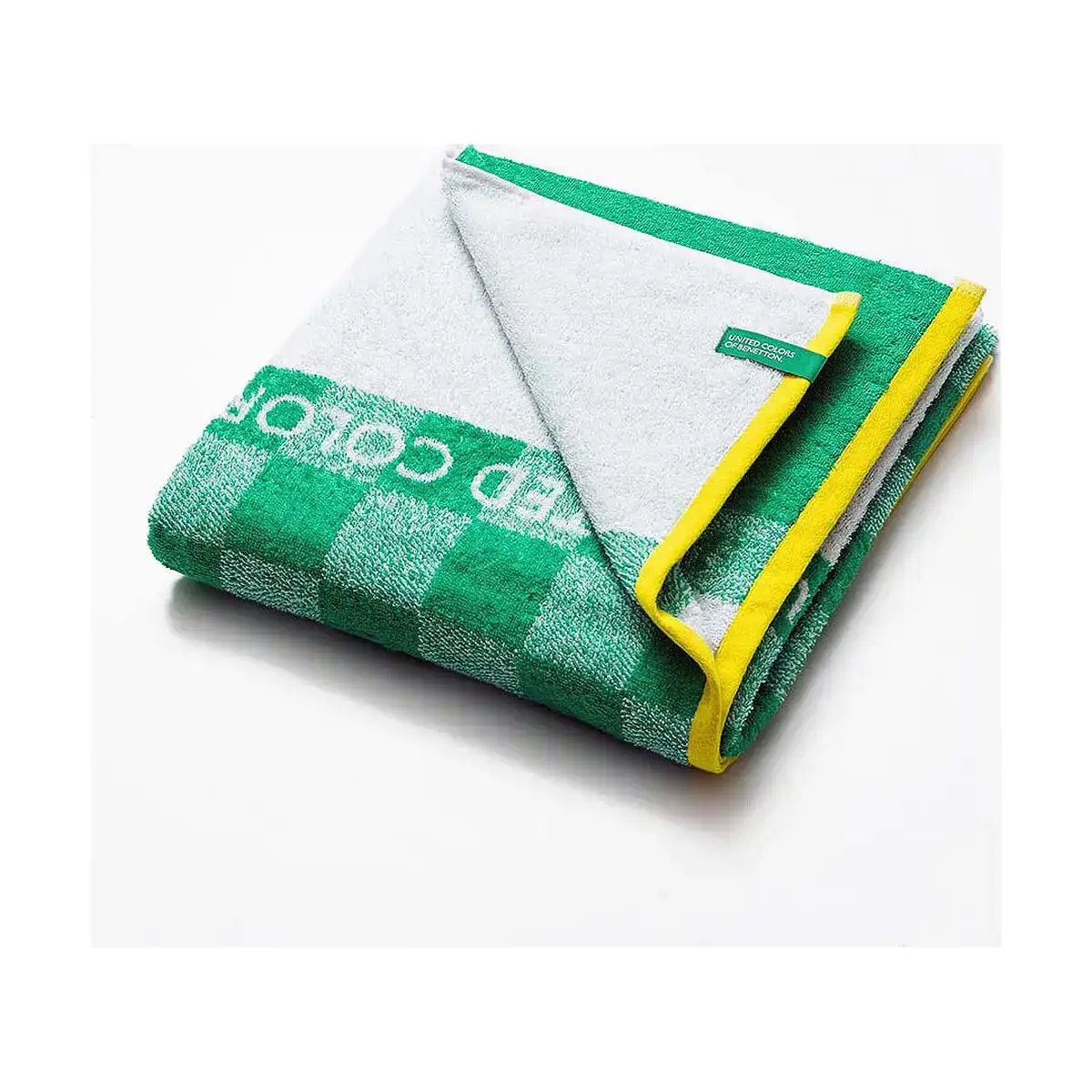 Serviette de plage benetton be148 140 x 170 cm vert_2661. DIAYTAR COTE D'IVOIRE - Où Choisir Devient un Plaisir. Découvrez notre boutique en ligne et choisissez parmi une variété de produits qui satisferont tous vos besoins.