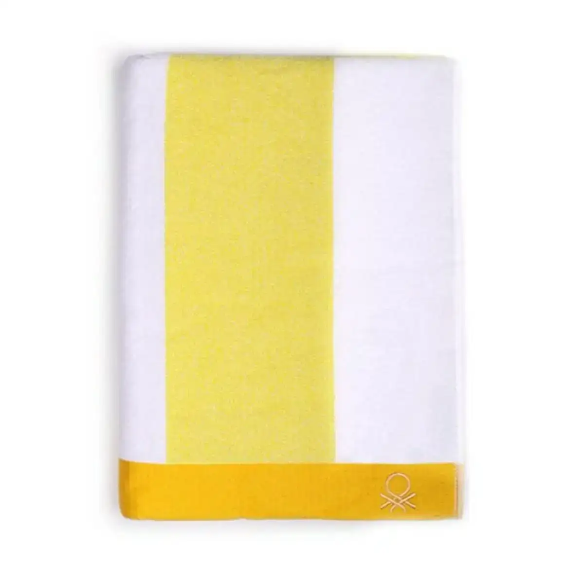 Serviette de plage benetton coton tissu eponge 90 x 160 cm 90 x 160 cm _7719. DIAYTAR COTE D'IVOIRE - Votre Escapade Shopping Virtuelle. Explorez notre boutique en ligne et dénichez des trésors qui évoquent la culture et le savoir-faire sénégalais, un clic à la fois.
