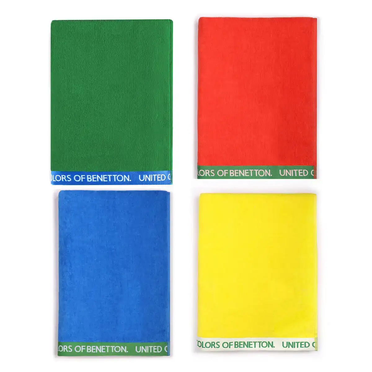 Serviette de plage benetton rainbow be 90 x 160 cm_3896. DIAYTAR COTE D'IVOIRE - Votre Boutique en Ligne, Votre Histoire. Explorez notre sélection et découvrez des produits qui reflètent votre parcours et vos aspirations, un achat à la fois.