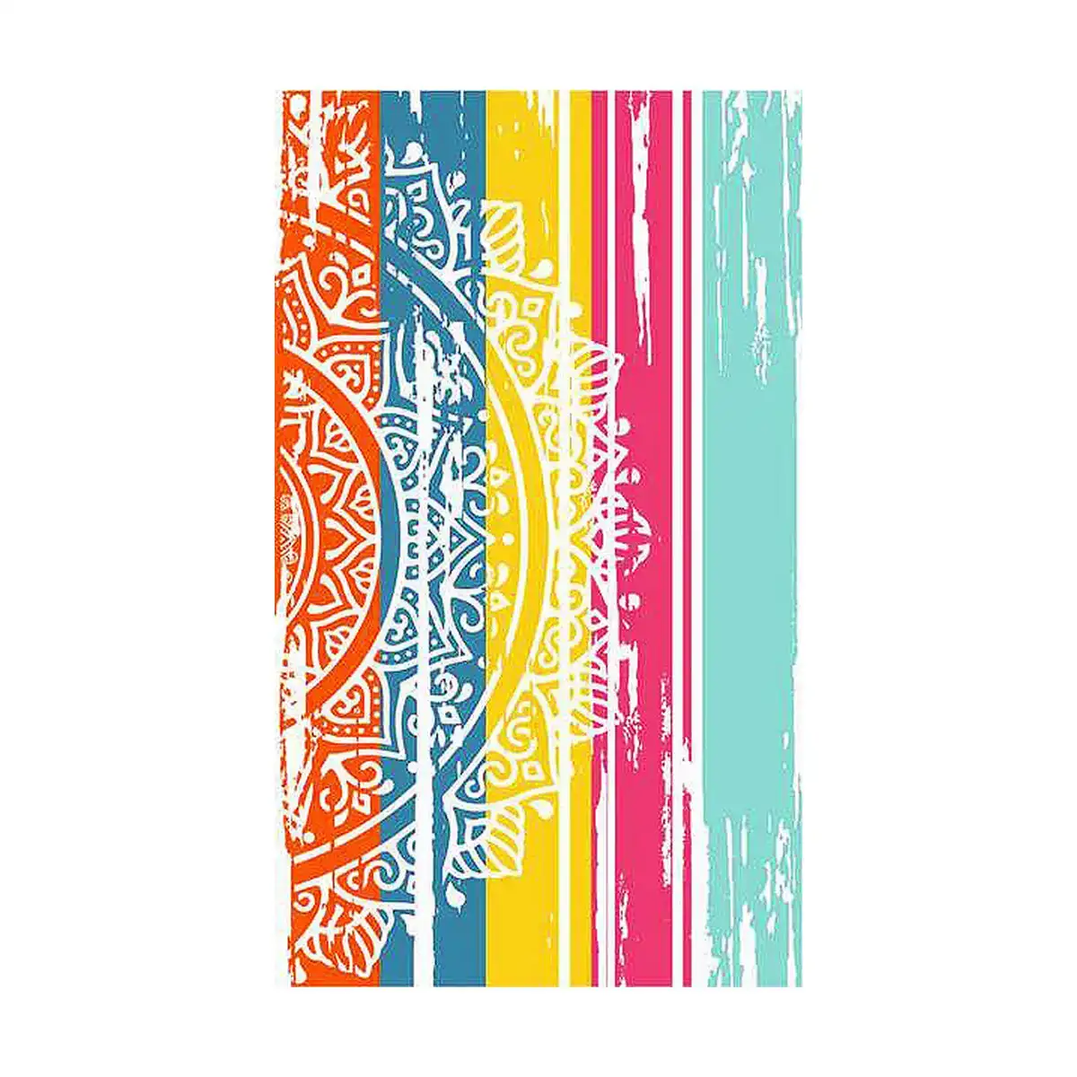 Serviette de plage secaneta divar mandala jacquard 100 x 170 cm_4086. Bienvenue chez DIAYTAR COTE D'IVOIRE - Où le Shopping Devient une Aventure. Découvrez notre collection diversifiée et explorez des produits qui reflètent la diversité du Côte d'Ivoire.