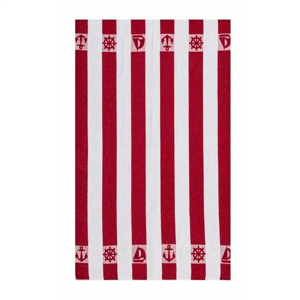 Serviette de plage secaneta marina rouge 100 x 160 cm_6196. DIAYTAR COTE D'IVOIRE - L'Art de Choisir, l'Art de Vivre. Parcourez notre boutique en ligne et découvrez des produits qui transforment chaque choix en une expérience enrichissante.