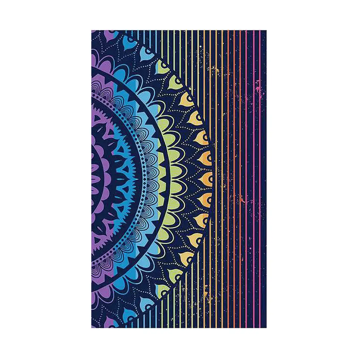 Serviette de plage secaneta tivoli mandala jacquard 100 x 170 cm_5678. DIAYTAR COTE D'IVOIRE - Là où Chaque Produit Évoque une Émotion. Parcourez notre catalogue et choisissez des articles qui vous touchent et qui enrichissent votre expérience.
