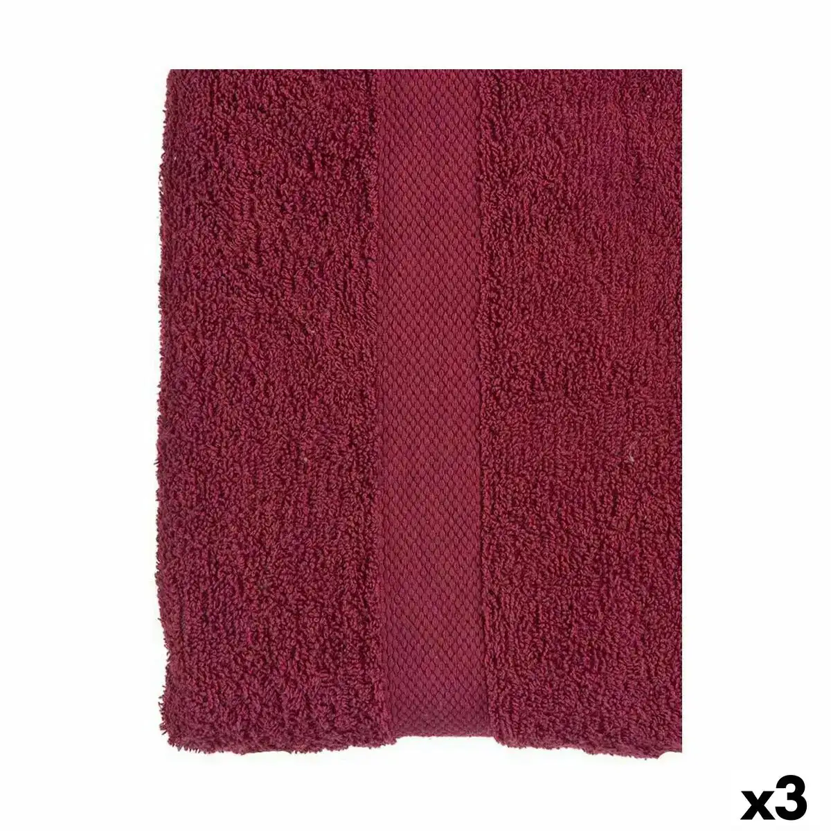 Serviette de toilette bordeaux 90 x 0 5 x 150 cm 3 unites _2695. Découvrez DIAYTAR COTE D'IVOIRE - Votre Destination de Shopping Inspirée. Naviguez à travers nos offres variées et trouvez des articles qui reflètent votre personnalité et vos goûts.