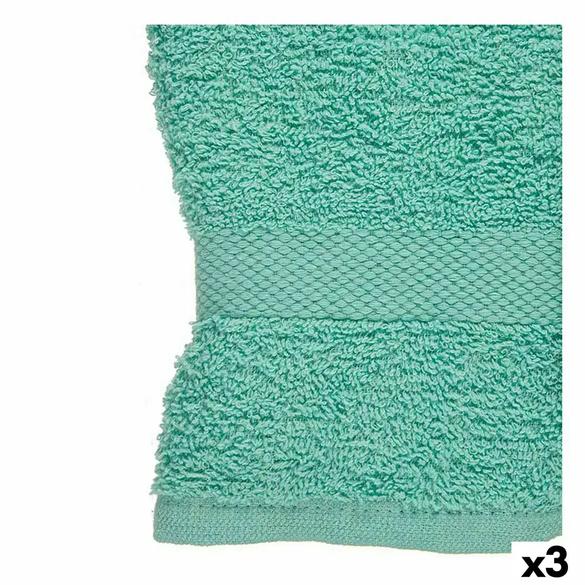 Serviette de toilette turquoise 90 x 0 5 x 150 cm 3 unites _8281. Entrez dans l'Univers de DIAYTAR COTE D'IVOIRE - Où Choisir est un Plaisir. Explorez notre gamme variée et trouvez des articles qui parlent à votre cœur et à votre style.
