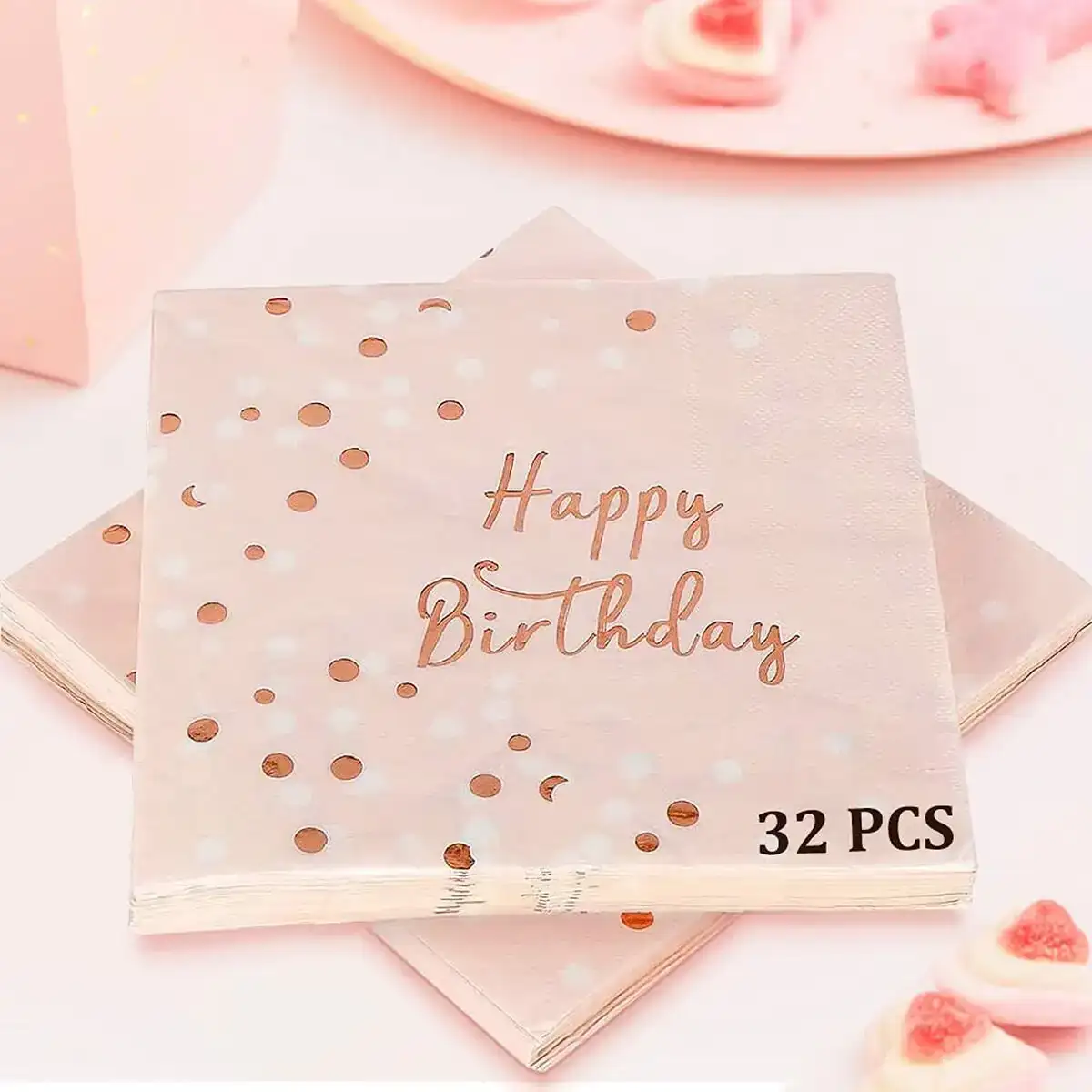 Servillettes anniversaire reconditionne d _4230. DIAYTAR COTE D'IVOIRE - Où la Tradition s'Harmonise avec le Moderne. Parcourez notre gamme diversifiée et choisissez des produits qui révèlent l'âme du Côte d'Ivoire.