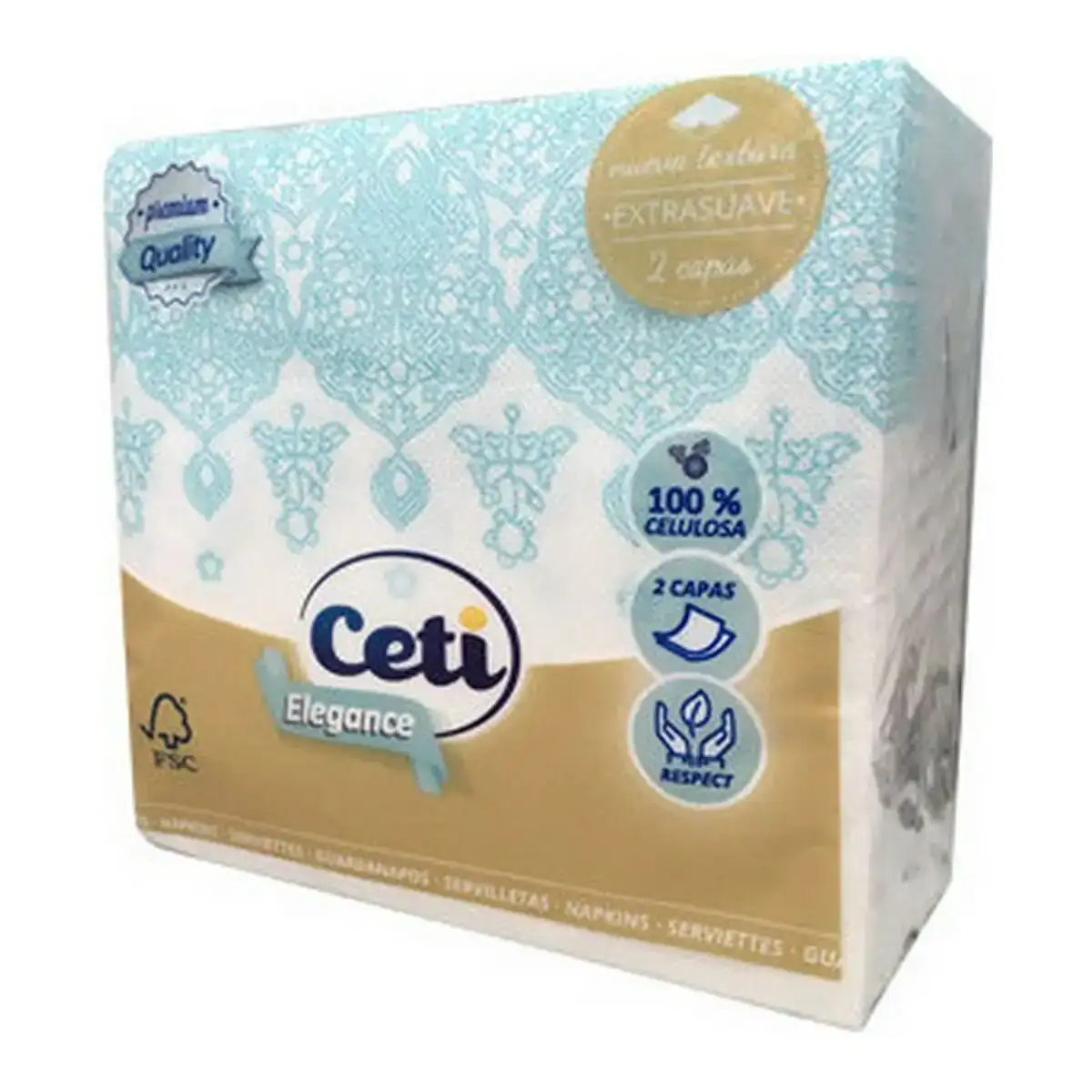 Servillettes ceti 50 uds _3521. DIAYTAR COTE D'IVOIRE - L'Art de Vivre l'Excellence au Quotidien. Explorez notre gamme et choisissez des produits qui ajoutent une note de prestige à votre vie.