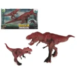 Set 2 dinosaures_6155. Bienvenue chez DIAYTAR COTE D'IVOIRE - Où Votre Shopping Prend Vie. Découvrez notre univers et dénichez des trésors qui ajoutent de la couleur à votre quotidien.