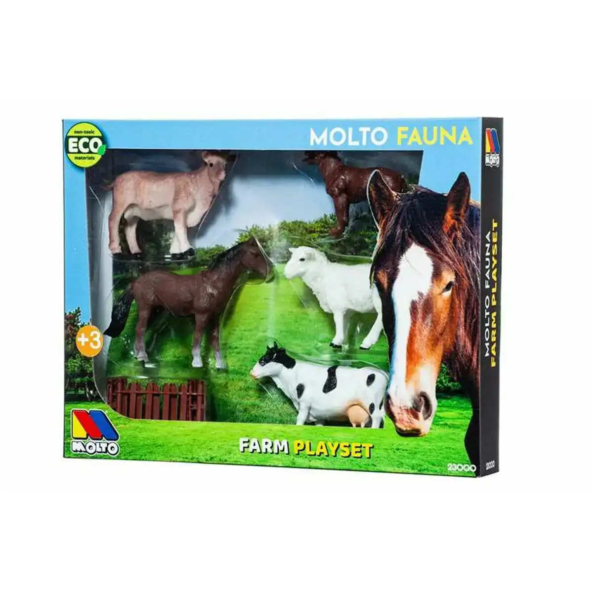 Set animaux de la ferme molto 6 pieces plastique_5830. DIAYTAR COTE D'IVOIRE - Votre Boutique en Ligne, Votre Identité. Naviguez à travers notre plateforme et choisissez des articles qui expriment qui vous êtes et ce que vous chérissez.