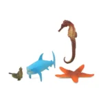 Set animaux sauvages 23 x 16 cm_6123. DIAYTAR COTE D'IVOIRE - Là où Choisir est une Célébration de l'Artisanat. Explorez notre gamme variée et choisissez des produits qui incarnent la tradition et le talent des artisans du Côte d'Ivoire.