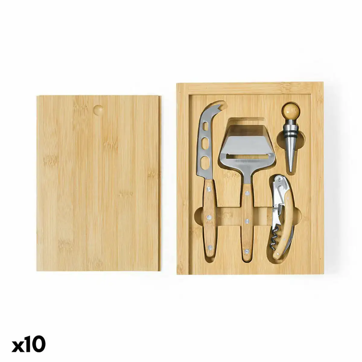 Set d accessoires pour vin 146994 10 unites _5967. DIAYTAR COTE D'IVOIRE - Là où la Tradition Devient Tendance. Naviguez à travers notre boutique en ligne et choisissez des produits qui allient l'authenticité au contemporain.