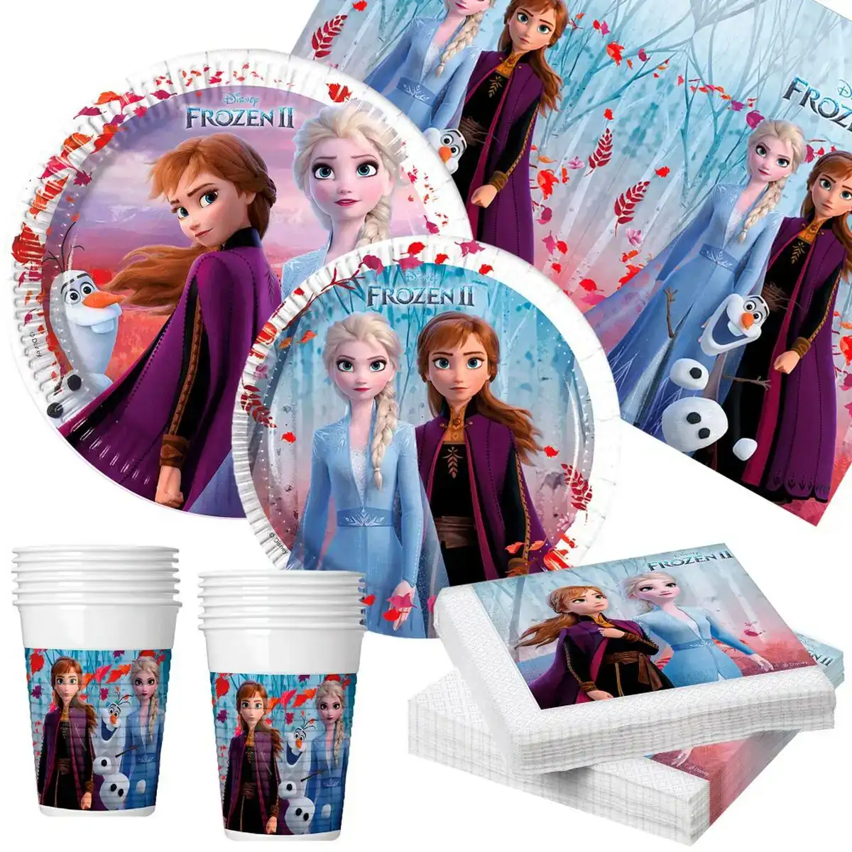 Set d articles de fete frozen 89 pieces_6386. DIAYTAR COTE D'IVOIRE - Là où Chaque Produit Est une Trouvaille. Explorez notre sélection minutieuse et découvrez des articles qui correspondent à votre style de vie et à vos aspirations.