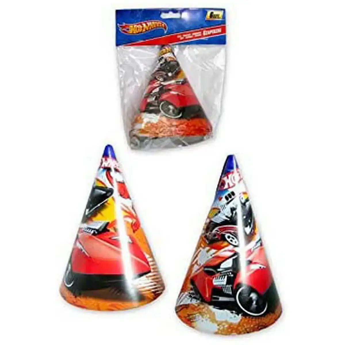 Set d articles de fete hot wheels 16 cm chapeaux_4613. DIAYTAR COTE D'IVOIRE - Votre Passage Vers l'Excellence Shopping. Découvrez un catalogue en ligne qui offre une expérience d'achat exceptionnelle, avec des produits soigneusement sélectionnés pour satisfaire tous les goûts.