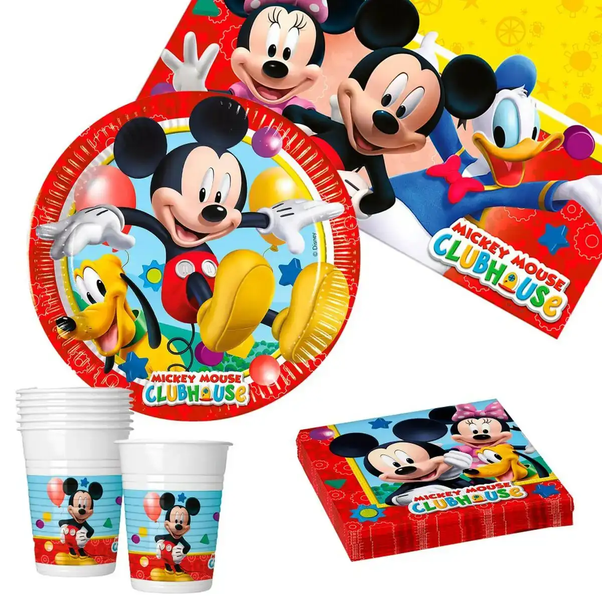 Set d articles de fete mickey mouse 37 pieces_2319. DIAYTAR COTE D'IVOIRE - Où l'Élégance Rencontré l'Accessibilité. Parcourez notre catalogue et trouvez des produits qui apportent une touche de sophistication à votre vie quotidienne sans compromettre votre budget.