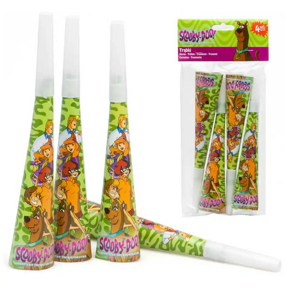 Set d articles de fete scooby doo 4 uds trompette_4889. Entrez dans DIAYTAR COTE D'IVOIRE - Où Chaque Détail Compte. Explorez notre boutique en ligne pour trouver des produits de haute qualité, soigneusement choisis pour répondre à vos besoins et vos désirs.