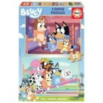 Set de 2 puzzles bluey 25 pieces_2416. DIAYTAR COTE D'IVOIRE - Votre Destination Shopping Inspirante. Explorez notre catalogue pour trouver des articles qui stimulent votre créativité et votre style de vie.