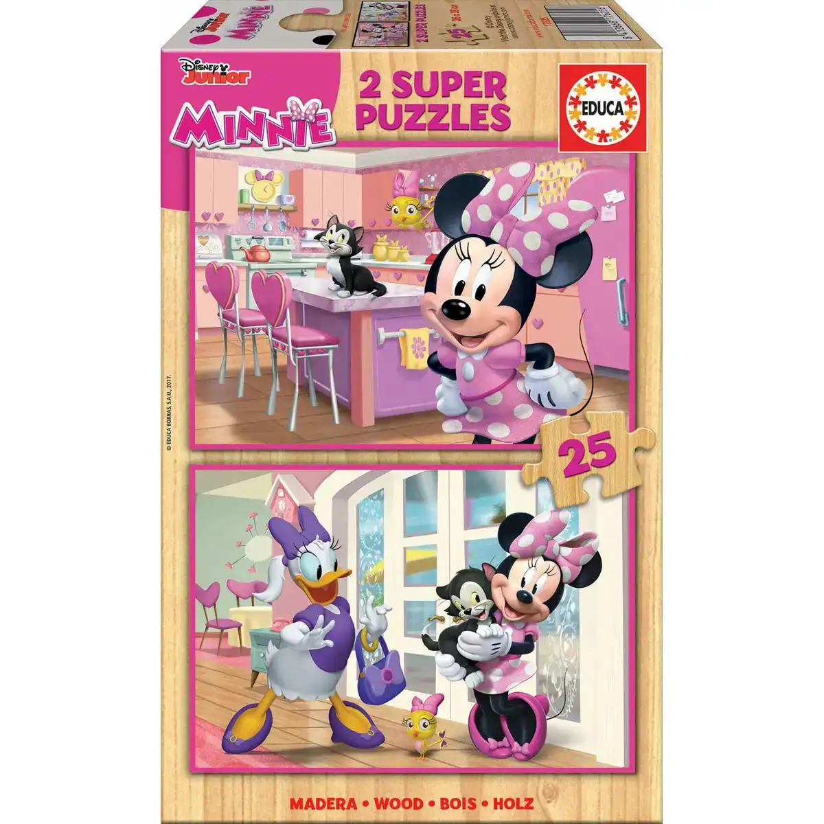 Set de 2 puzzles minnie mouse me time 25 pieces 26 x 18 cm _8335. DIAYTAR COTE D'IVOIRE - L'Équilibre Parfait entre Tradition et Modernité. Explorez notre collection pour trouver des produits qui incarnent la culture et la contemporanéité du Côte d'Ivoire.