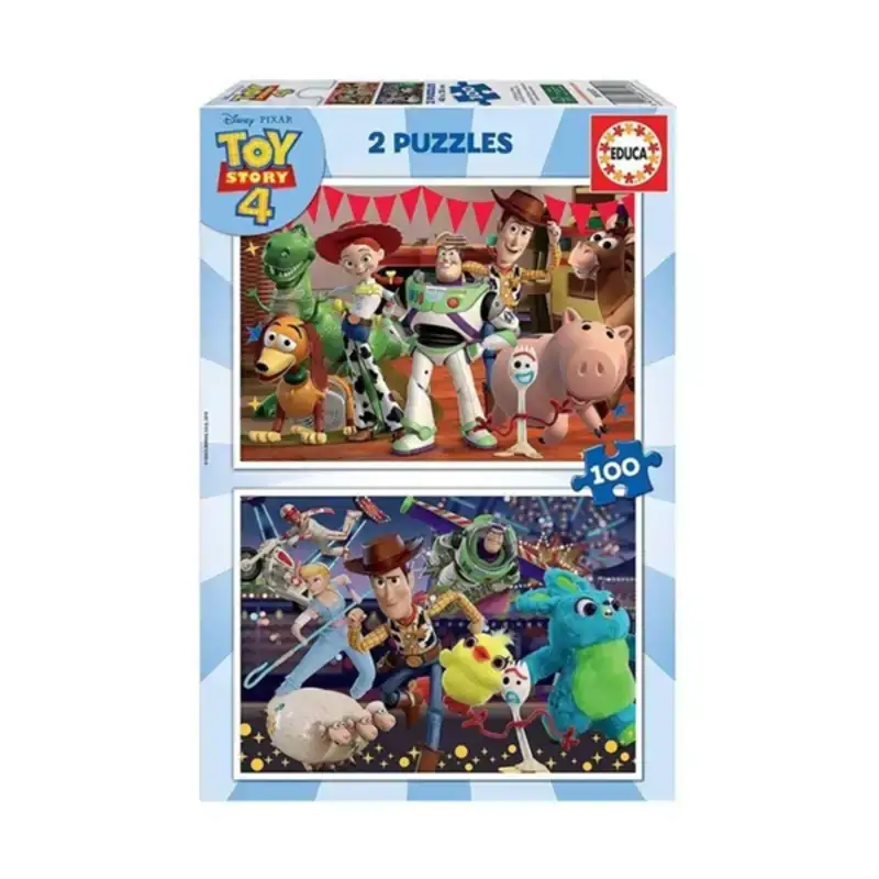 Set de 2 puzzles toy story ready to play 100 pieces 40 x 28 cm _1817. DIAYTAR COTE D'IVOIRE - L'Art de Trouver ce que Vous Aimez. Plongez dans notre assortiment varié et choisissez parmi des produits qui reflètent votre style et répondent à vos besoins.