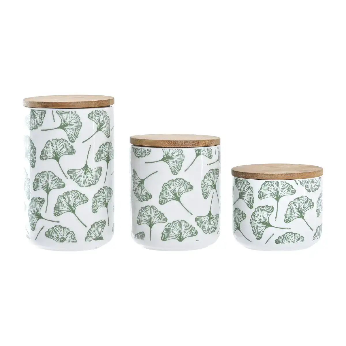 Set de 3 boites dkd home decor naturel blanc vert bambou gres tropical 10 x 10 x 17 cm_9801. DIAYTAR COTE D'IVOIRE - L'Art de Choisir, l'Art de Vivre. Explorez notre univers de produits soigneusement sélectionnés pour vous offrir une expérience shopping riche et gratifiante.